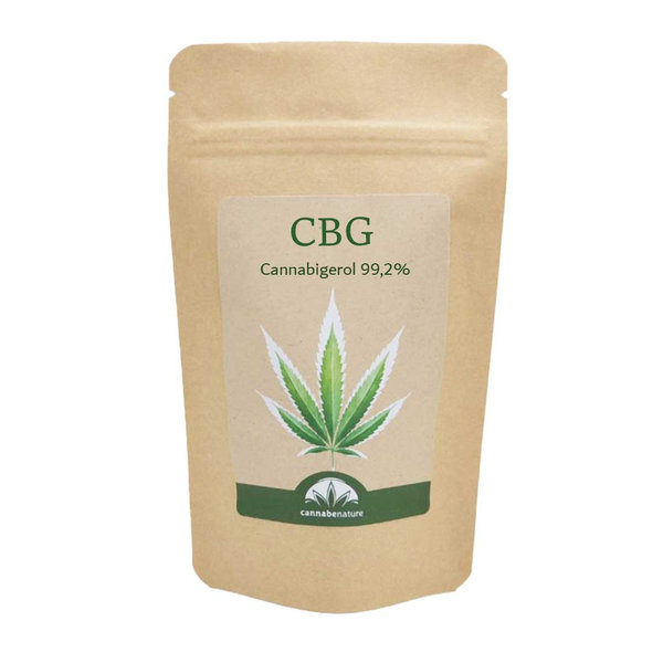 CBG Kristalle 99,2% - Cannabigerol - 25 Gramm